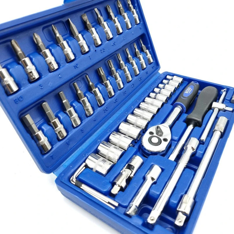 جعبه بکس ۴۶ پارچه NEWTOOLS درایو ۱/۴