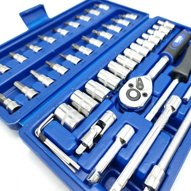 جعبه بکس ۴۶ پارچه NEWTOOLS درایو ۱/۴
