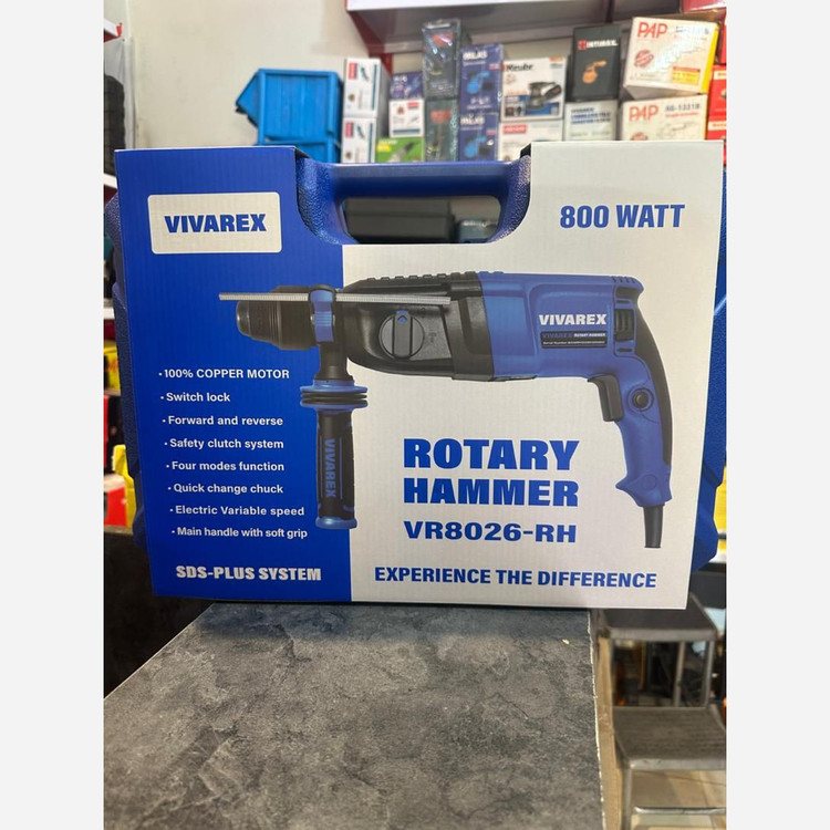 دریل بتن کن 3 کاره Vivarex 800 وات