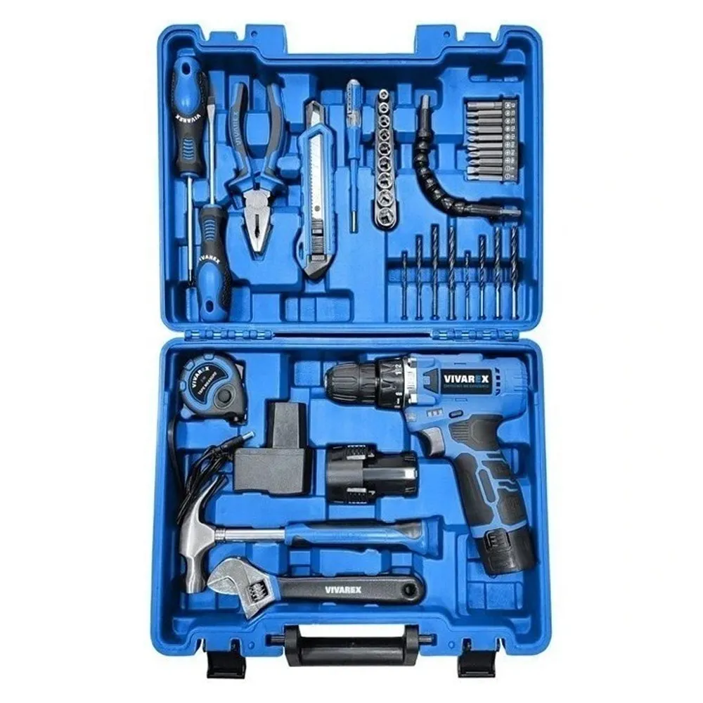 کیت دریل شارژی 40 پارچه Vivarex مدل VR1240